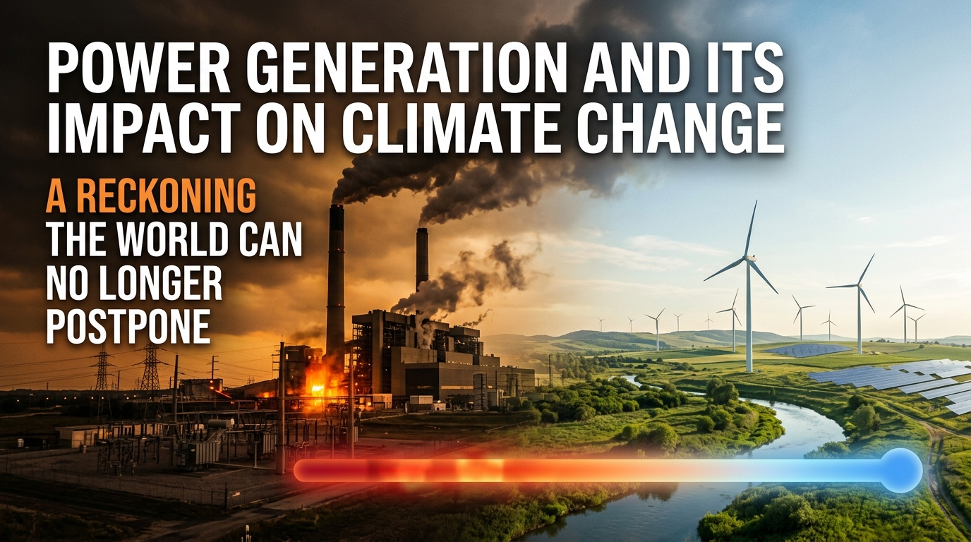 Power Generation and Its Impact on Climate Change